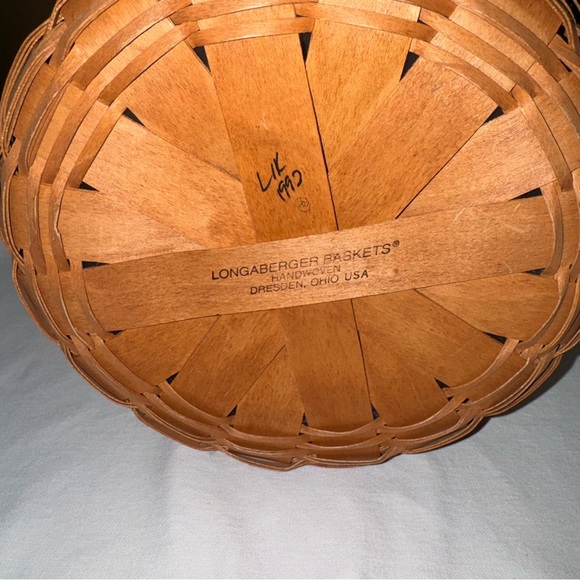 Longaberger Crisco American Cookie Celebration Basket 1992.